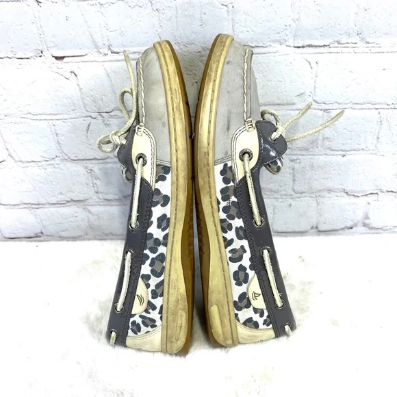 🚫SOLD! |•SPERRY•| Leather Top-Siders Animal Print - Picture 2 of 9